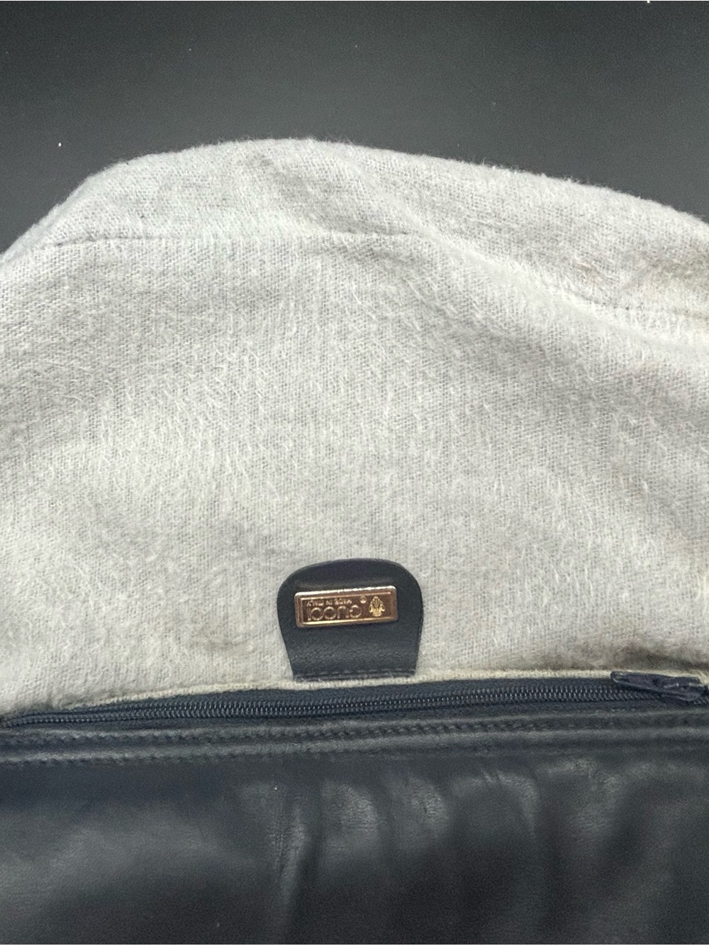 ✨ Vintage Gucci Navy GG Monogram Shoulder Bag / Crossbody ✨ - Picture 13 of 16
